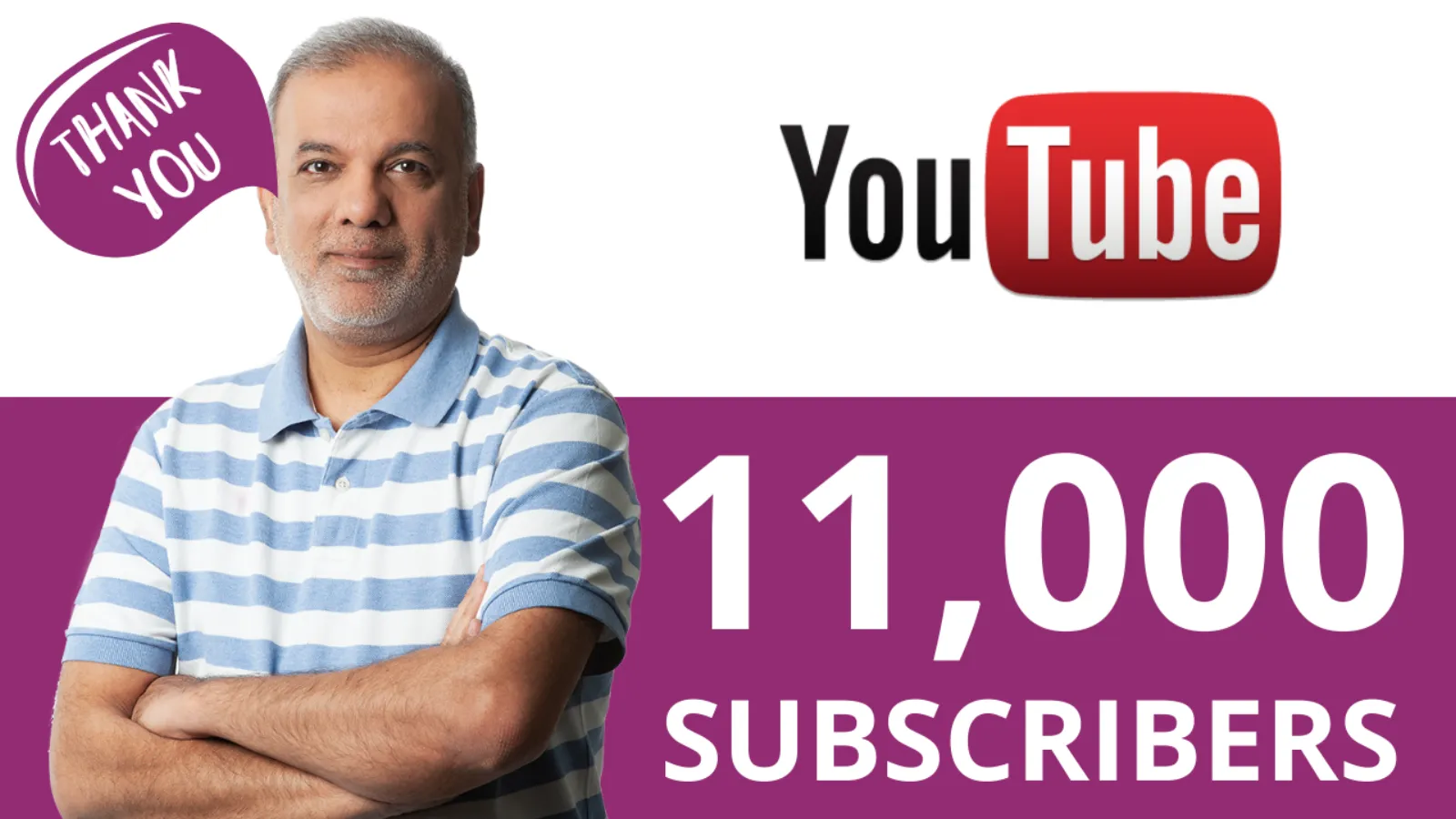 We’ve Reached 11K YouTube Subscribers – Thank You!