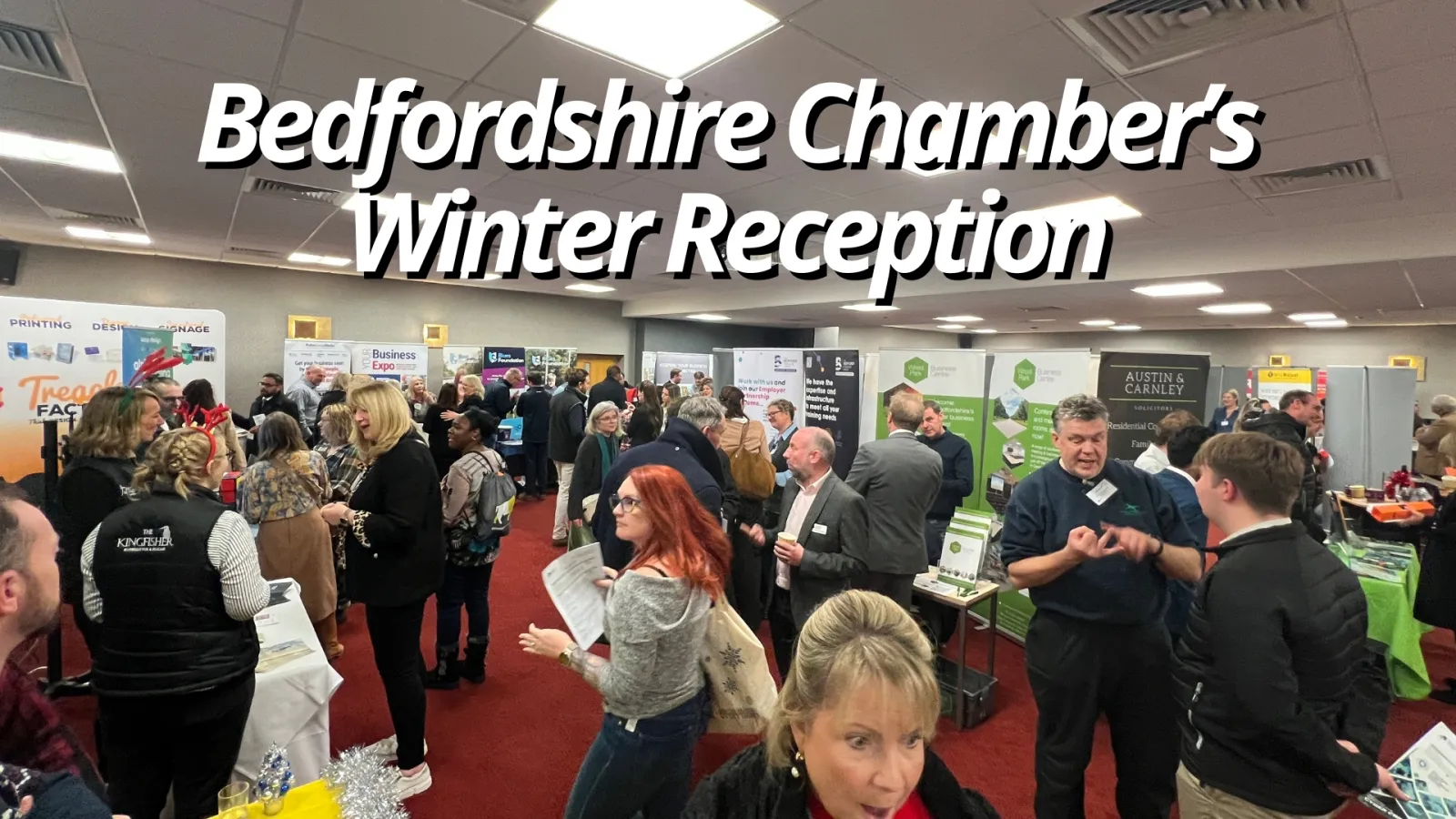 A Festive Fizz And Flourishing Connections: Bedfordshire Chamber’s Winter Reception