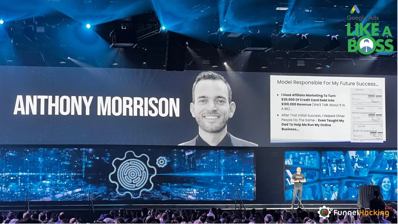 Anthony Morrison At Funnel Hacking Live 2022