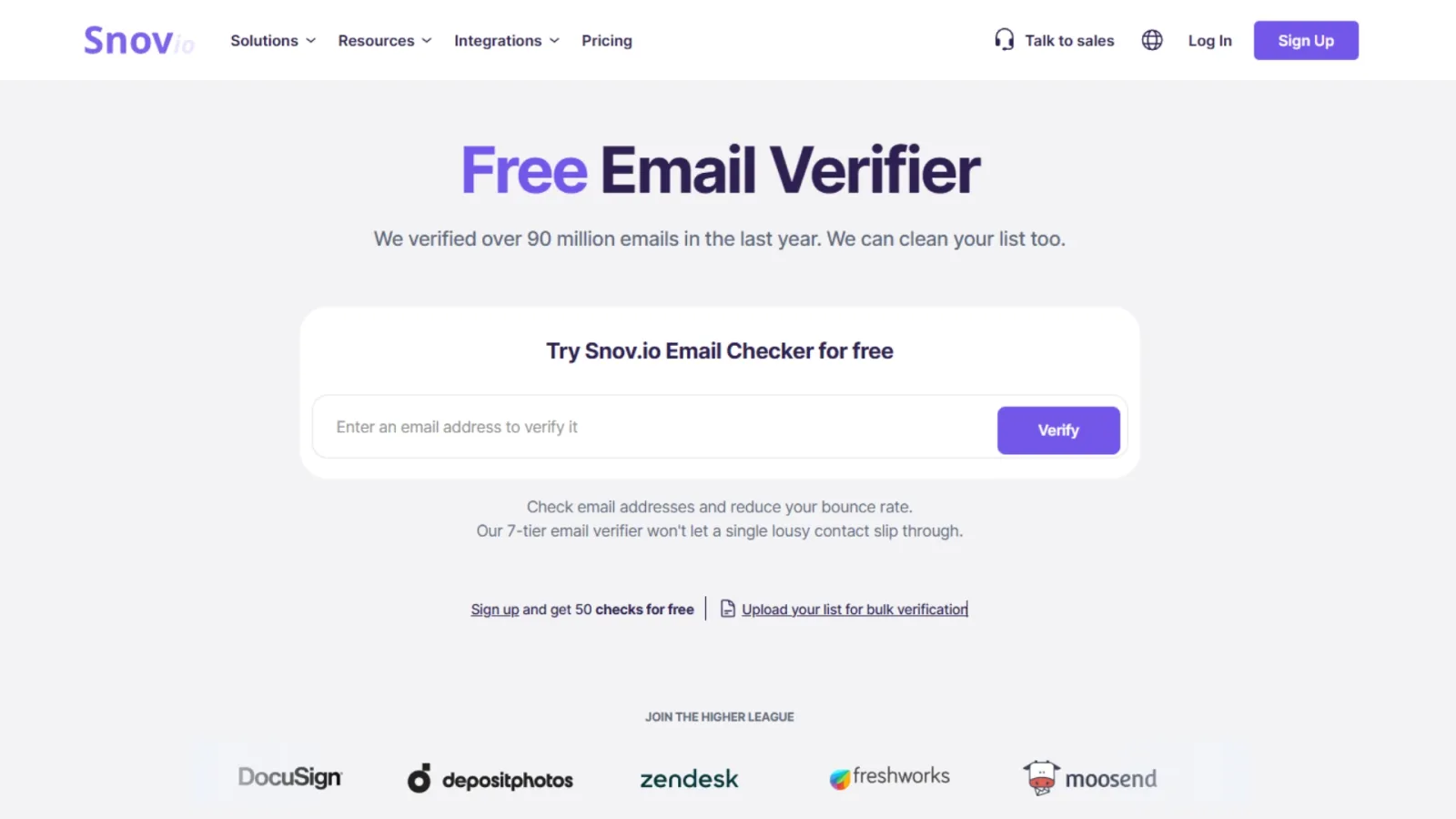 Snov Io Free Email Verifier