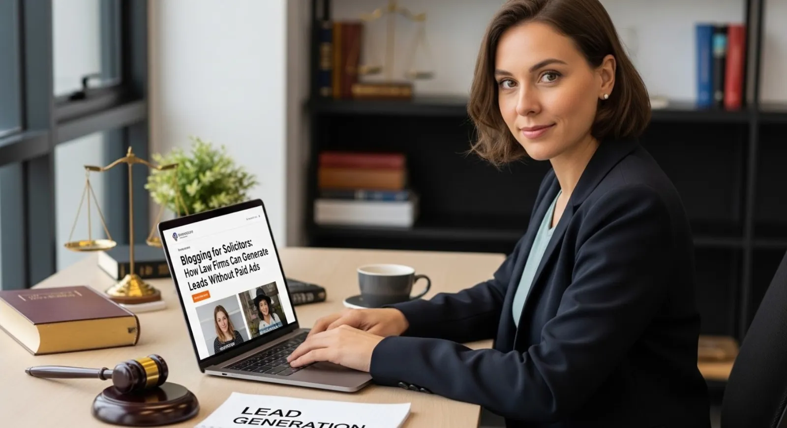 Blogging for Solicitors: How Law Firms Can Generate Leads Without Paid Ads