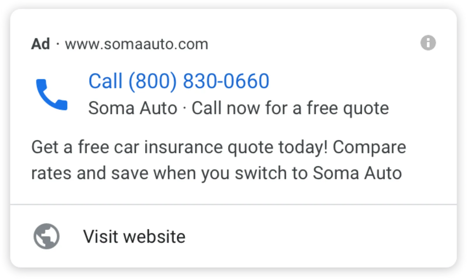 Google Ads Call-Only Ads
