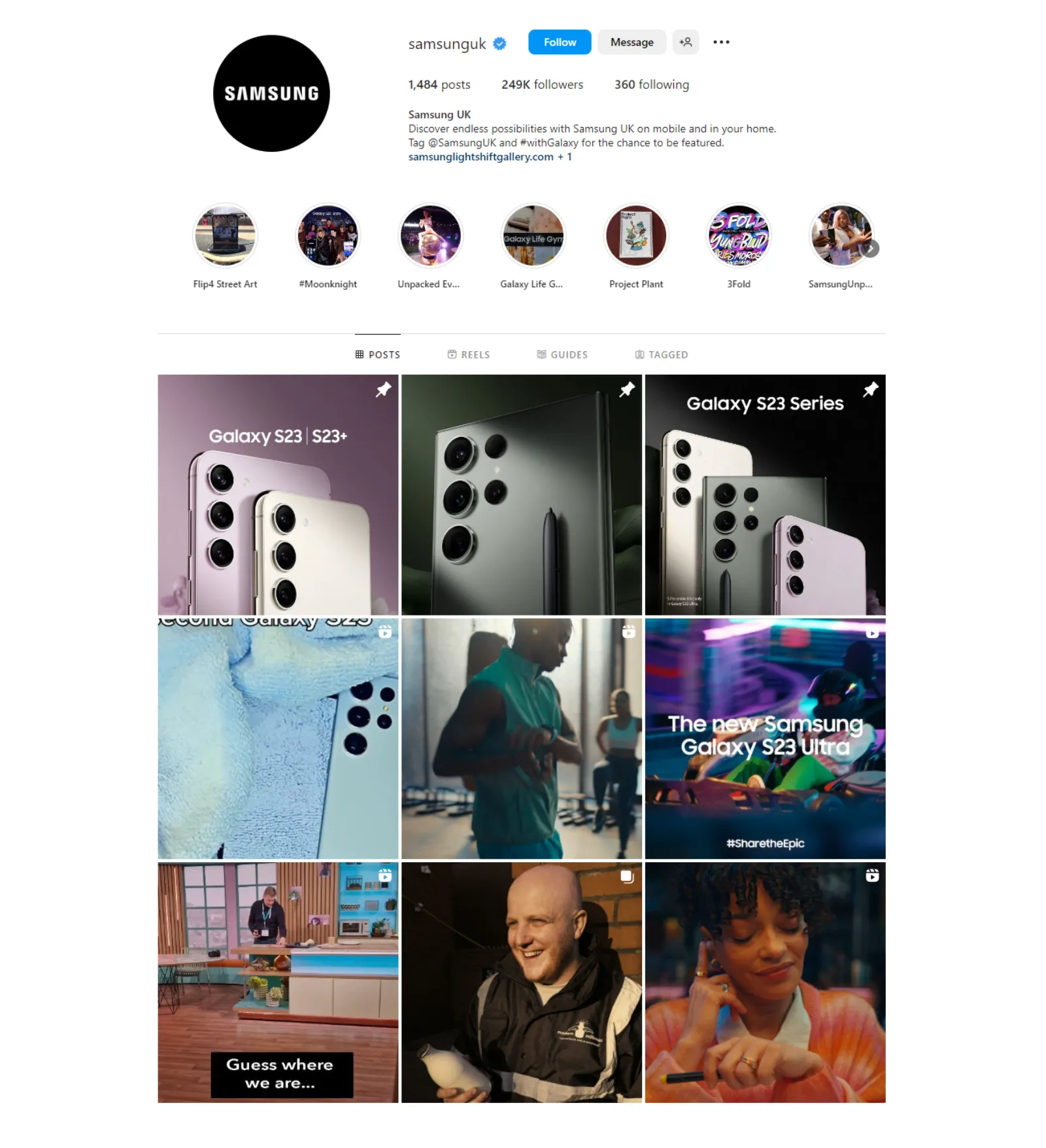 Social Media Profiles