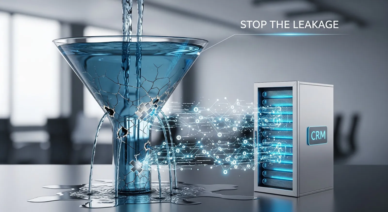 Why Small Businesses Need a CRM to Stop the Sales Funnel Leakage