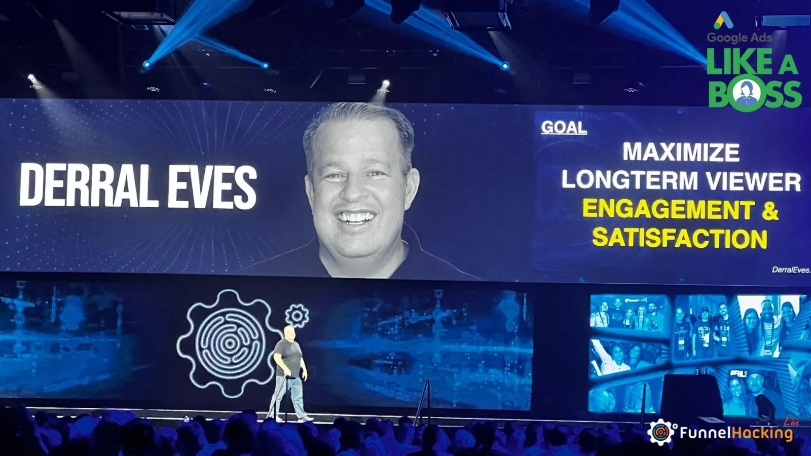 Derral Eves At Funnel Hacking Live 2022