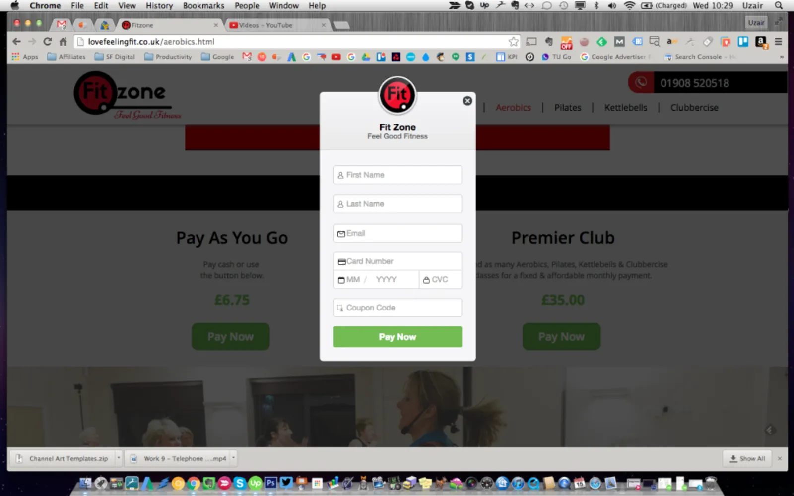 Online Payments For Website.