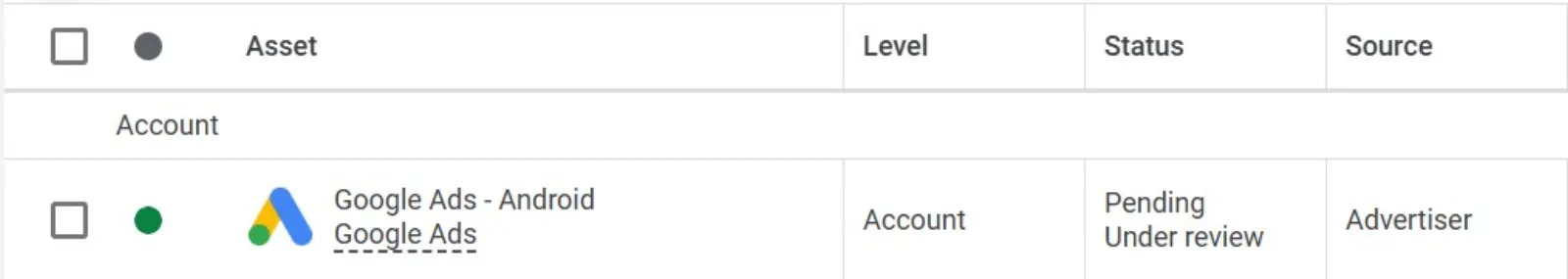 Google Ads App Campaign Assets