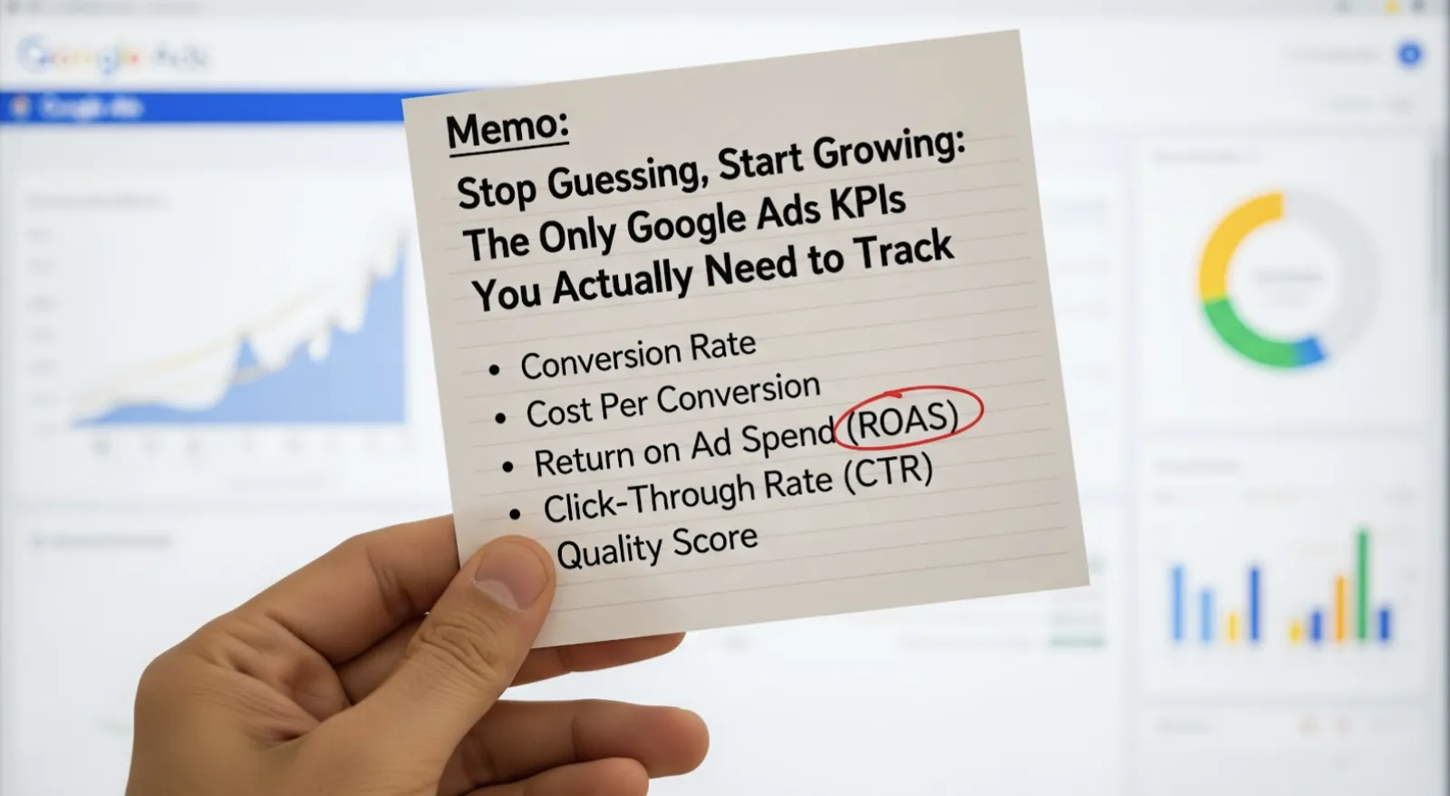 Stop Guessing, Start Growing: The Only Google Ads KPIs You Actually Need to Track