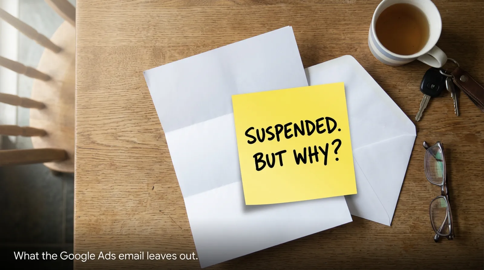Google Ads Suspended Your Account And Told You Almost Nothing About Why