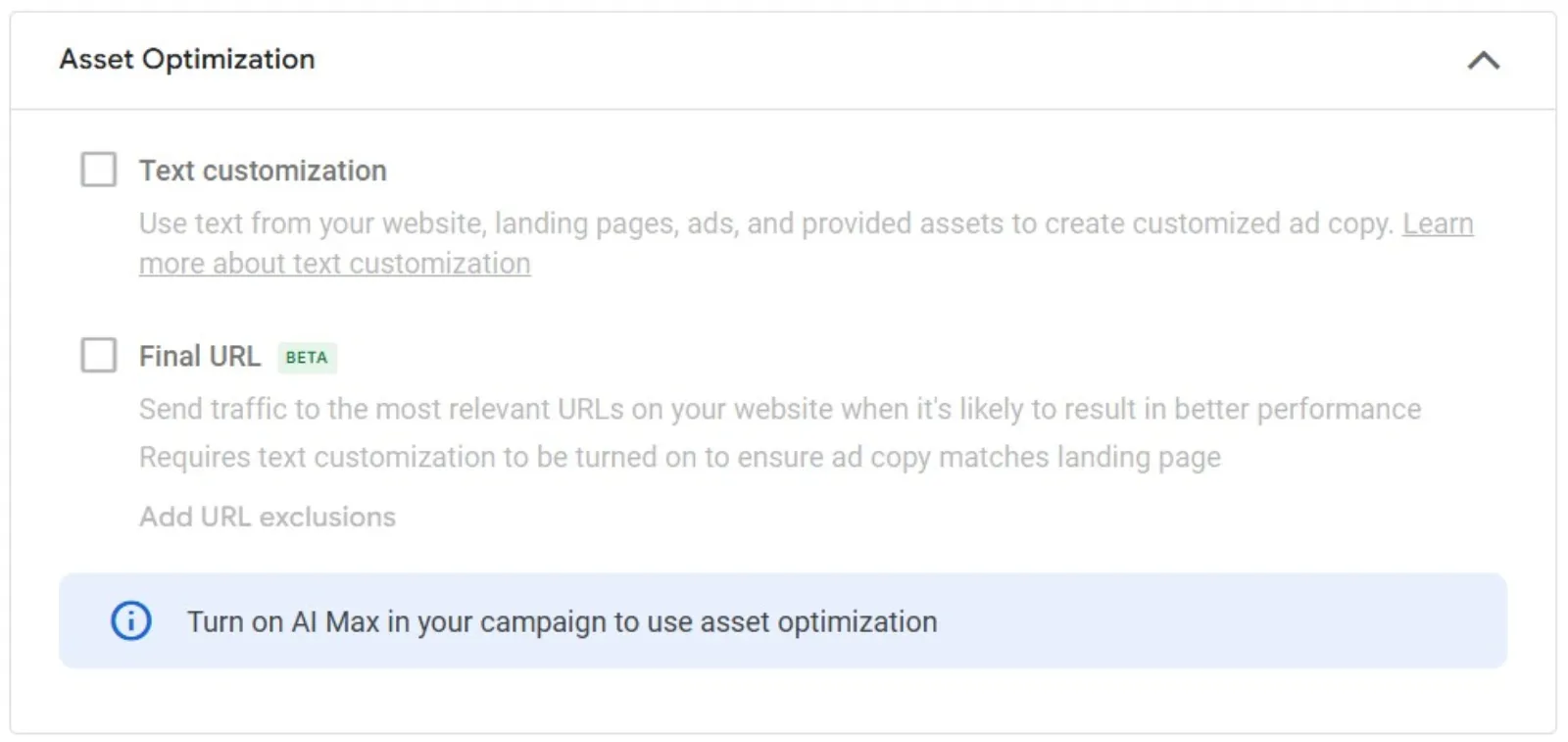 Google AI Max For Search Campaigns