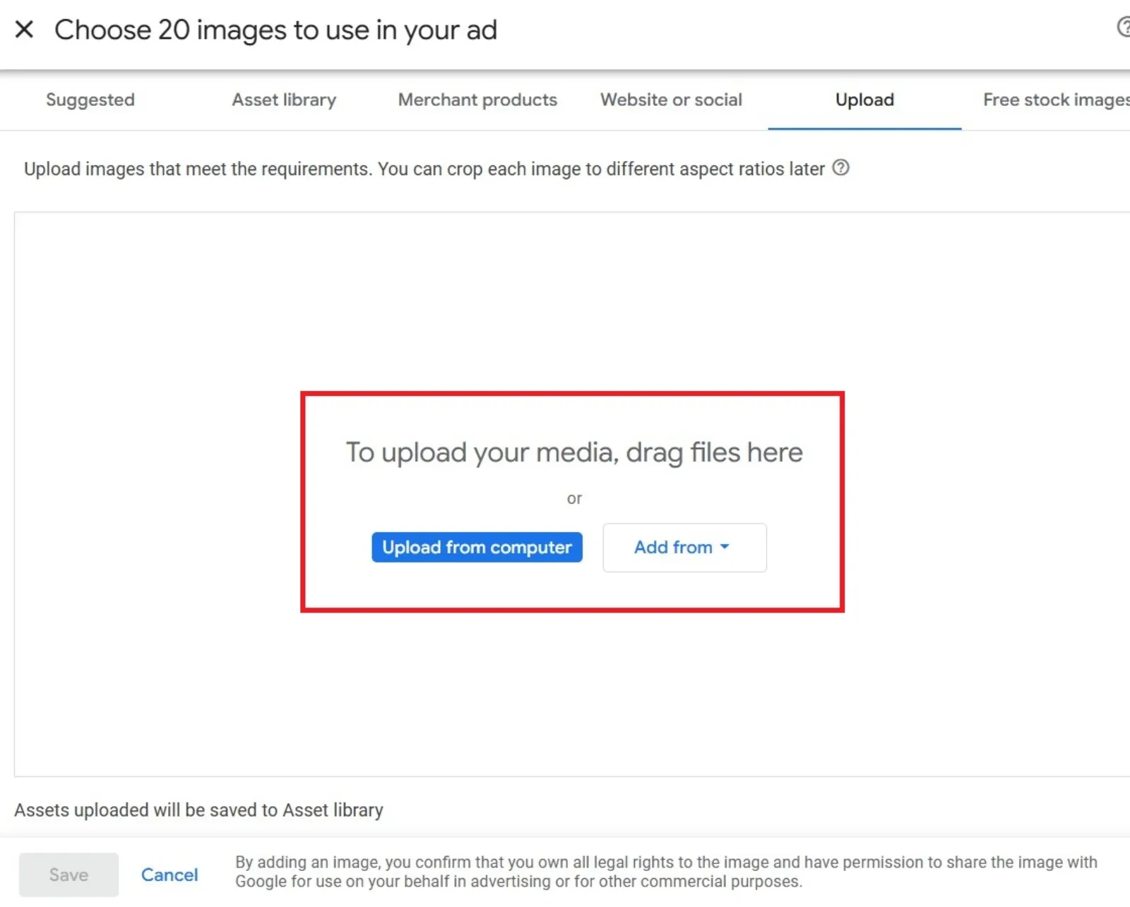Add Your Assets And Product Groups