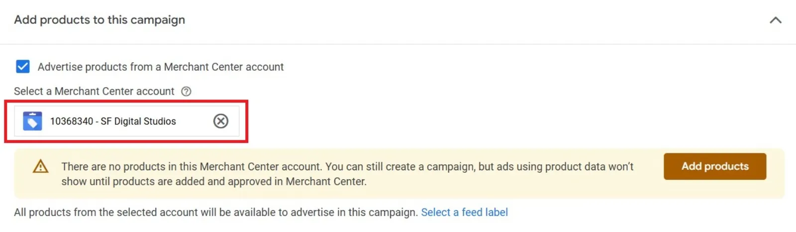 Prepare Your Product Feed