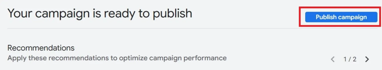 Review And Publish