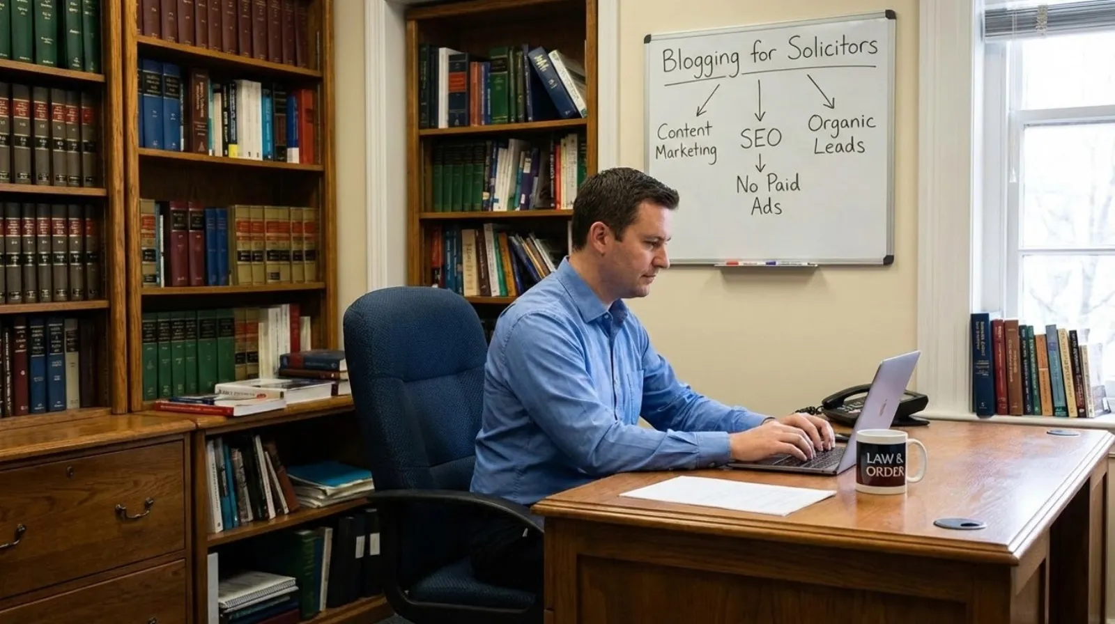 Blogging for Solicitors: How Law Firms Can Generate Leads Without Paid Ads