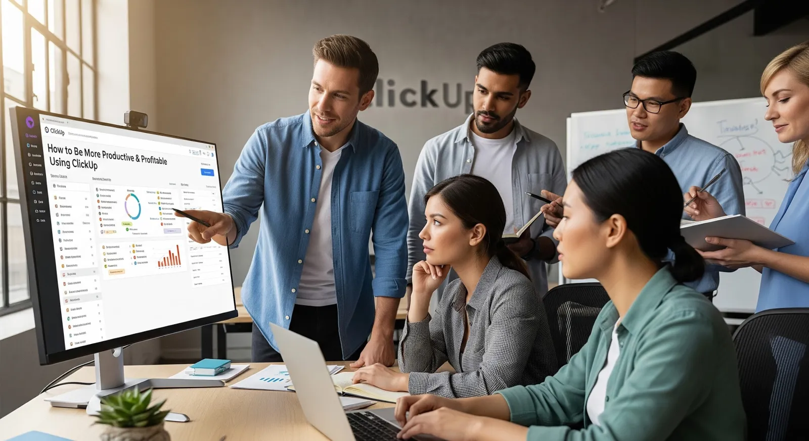 How To Be More Productive & Profitable Using ClickUp