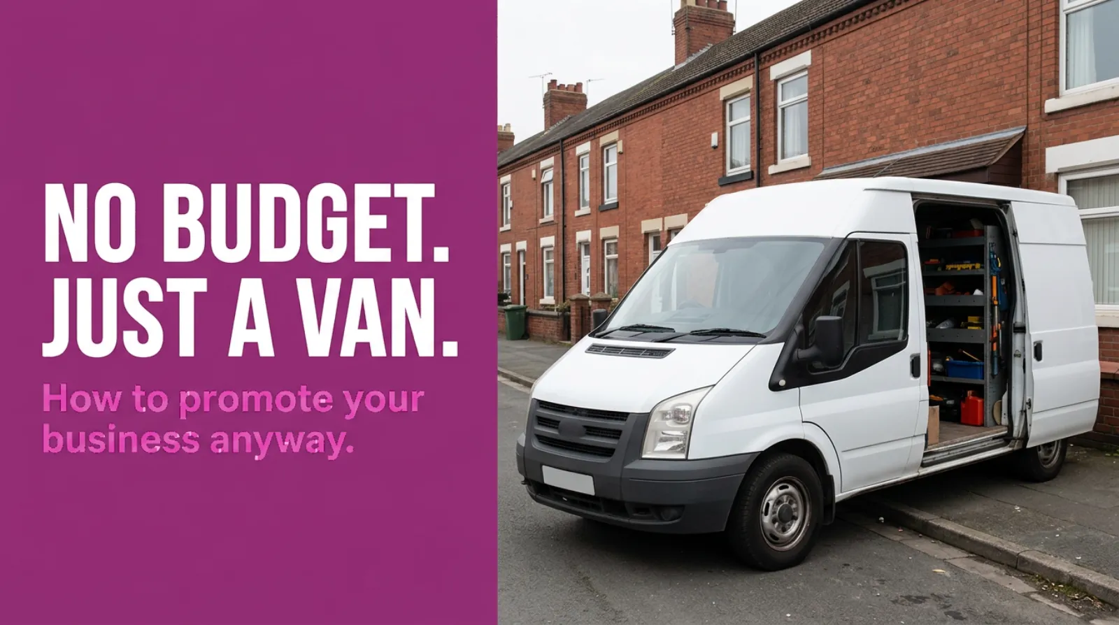 How Do I Promote My Business When I Have No Budget And A Van?