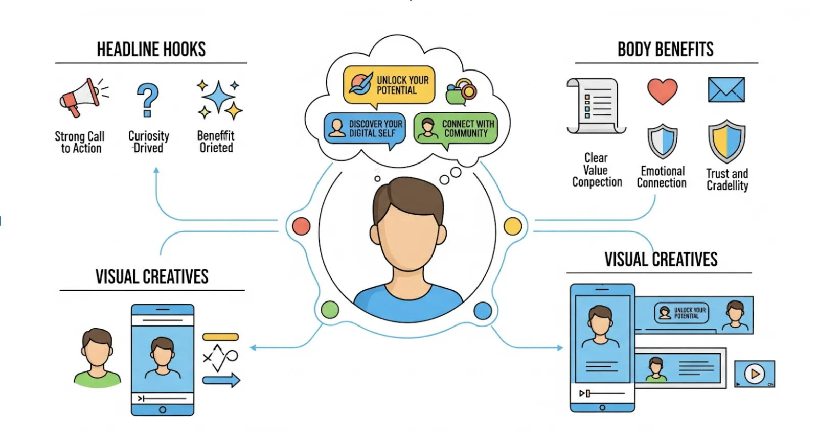 Crafting Compelling Ad Copy and Creatives for Your Avatar