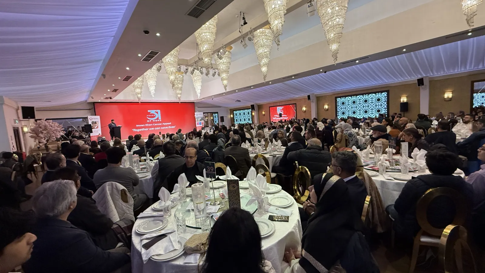 Imran Khan Cancer Charity Appeal Dinner In London