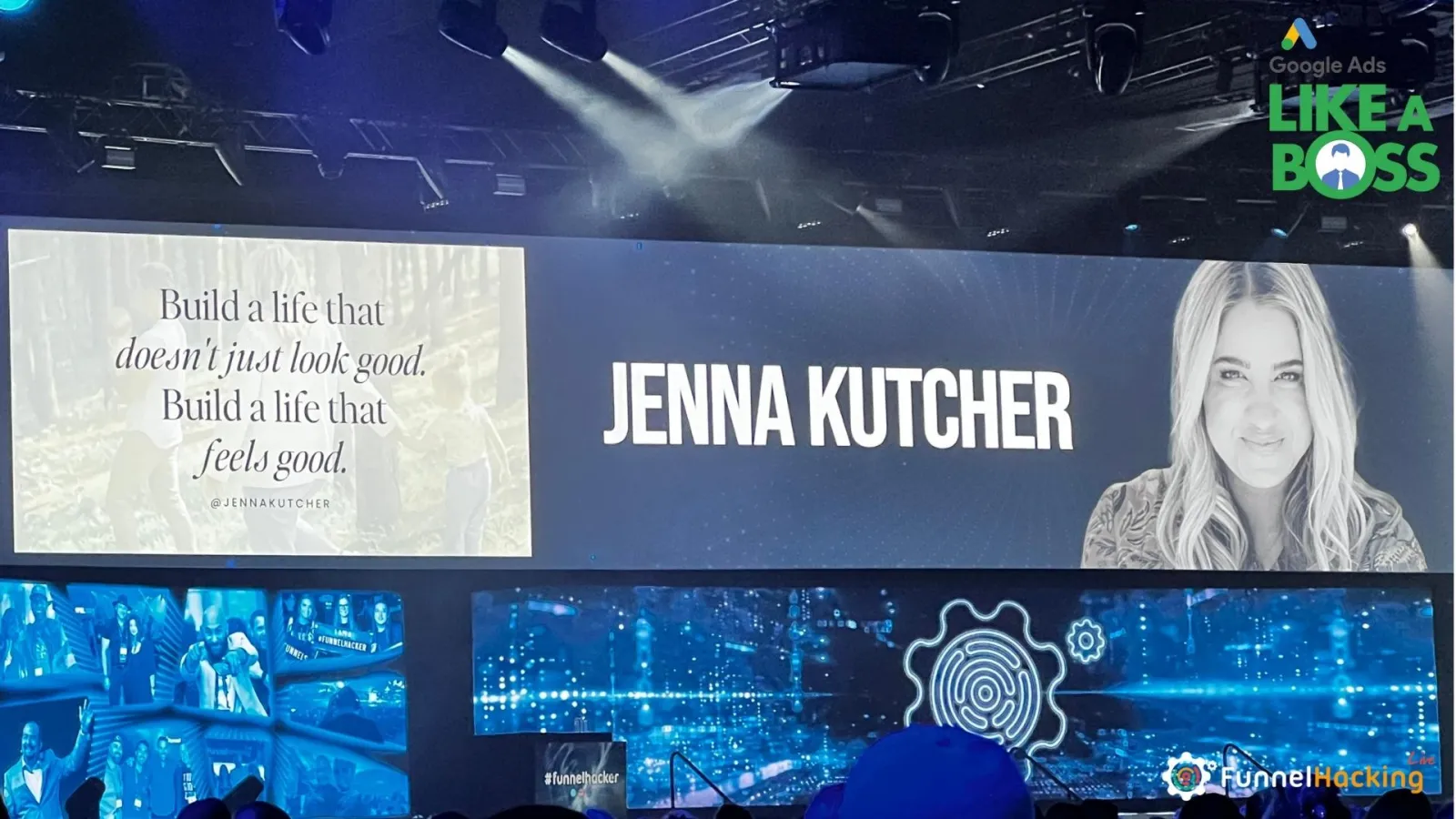 Jenna Kutcher At Funnel Hacking Live 2022
