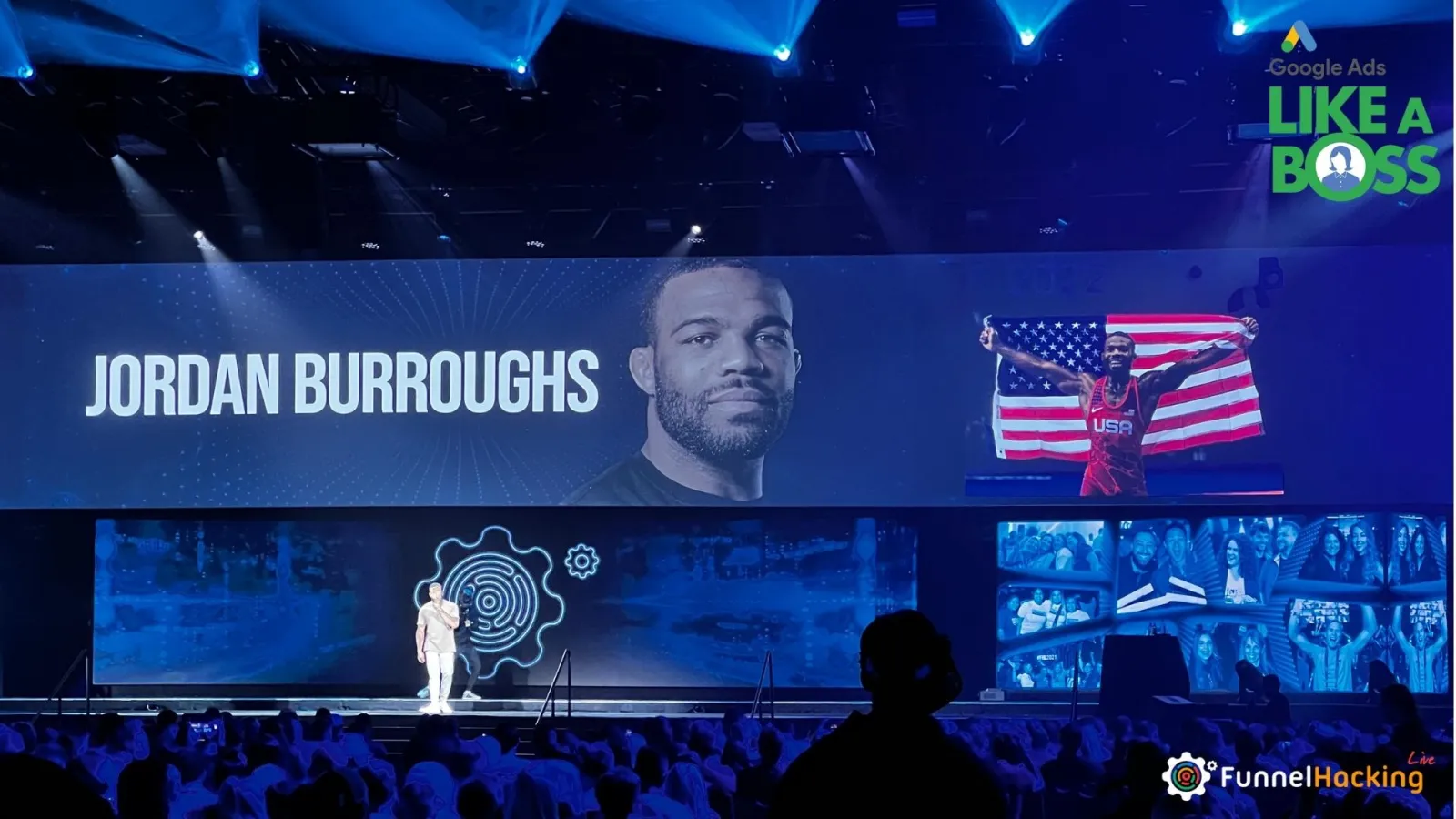 Jordan Burroughs At Funnel Hacking Live 2022