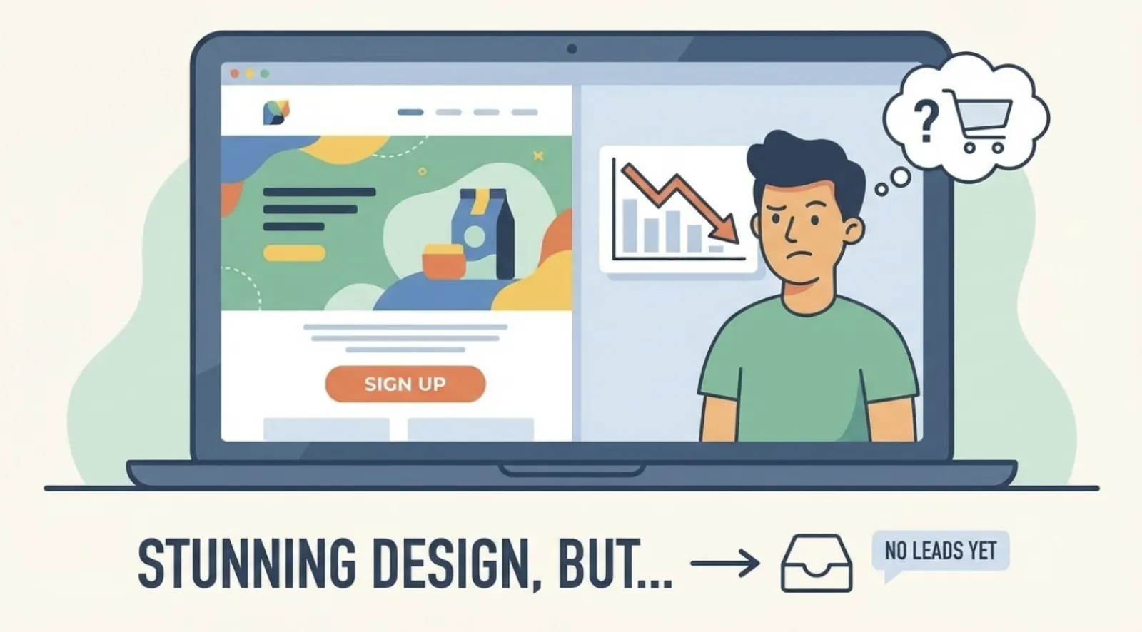If Your Landing Page Isn’t Converting, It’s Probably Because Of THIS (Not Your Design)