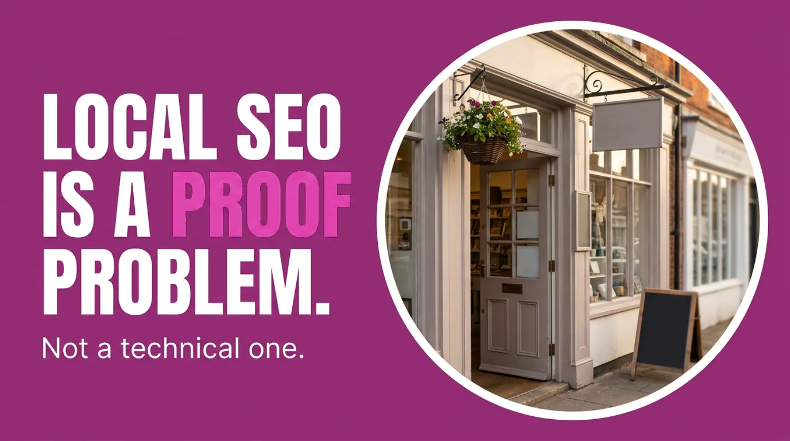 Local SEO Ranking Factors Reward Proof, Not Technical Polish