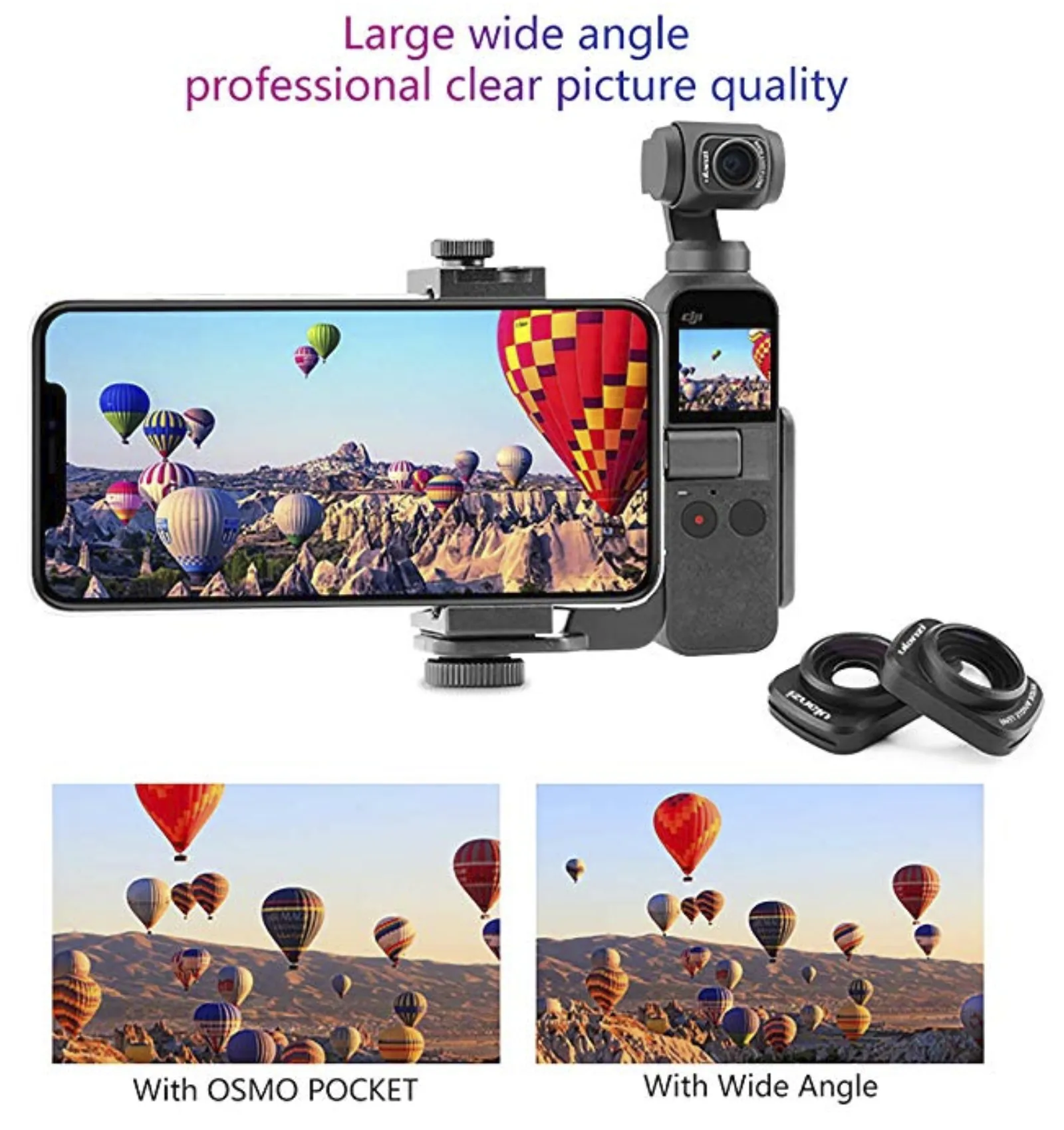 DJI Osmo Pocket Wide Angle Lens