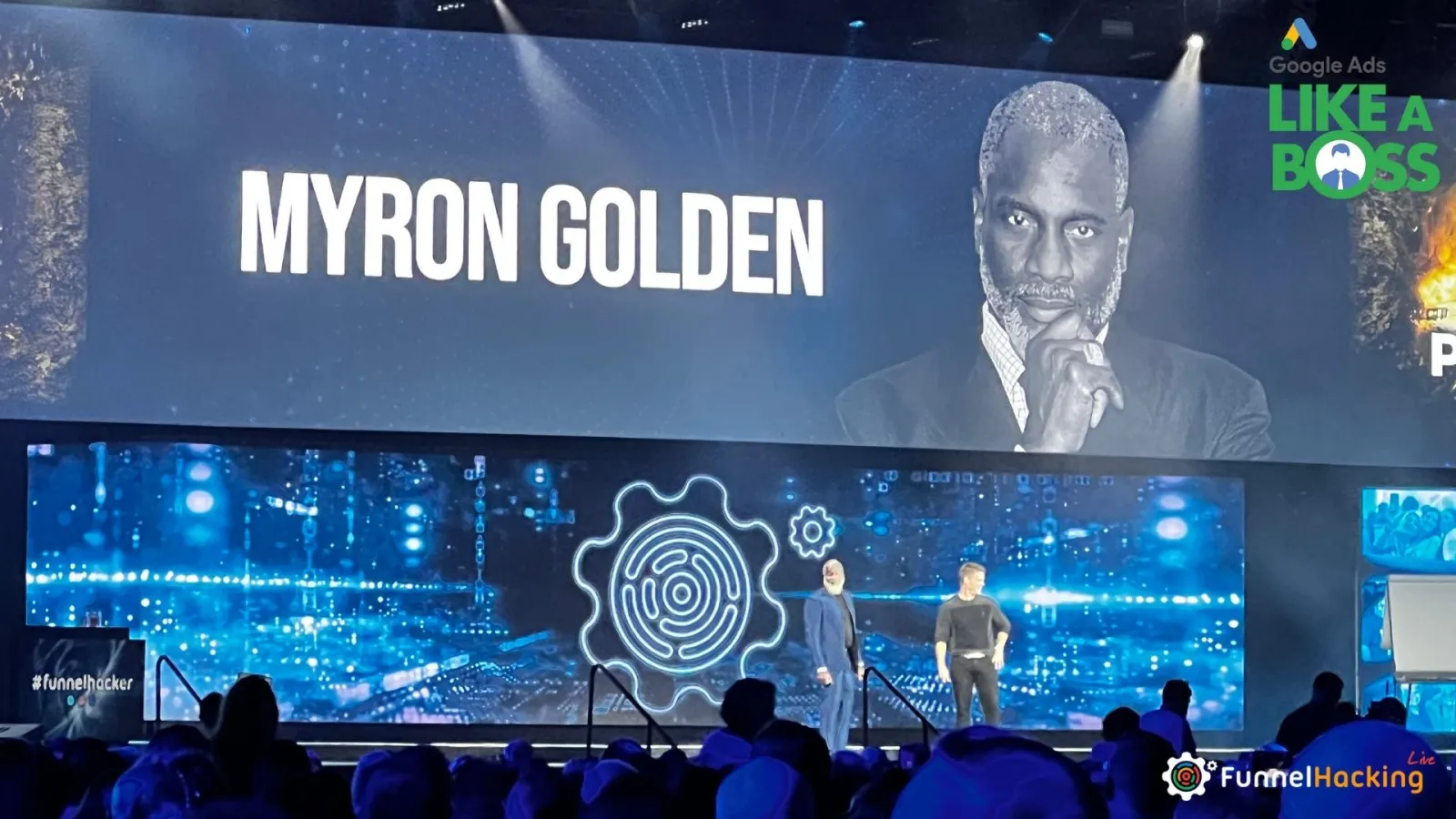 Myron Golden At Funnel Hacking Live 2022