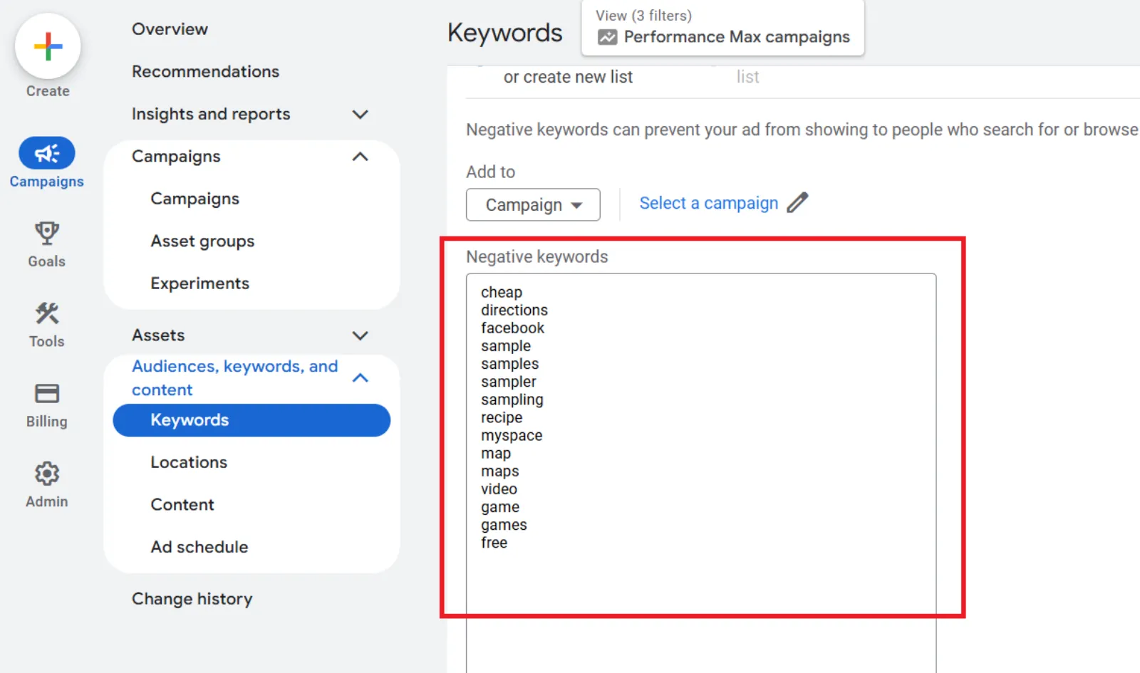 Type In Your Keywords