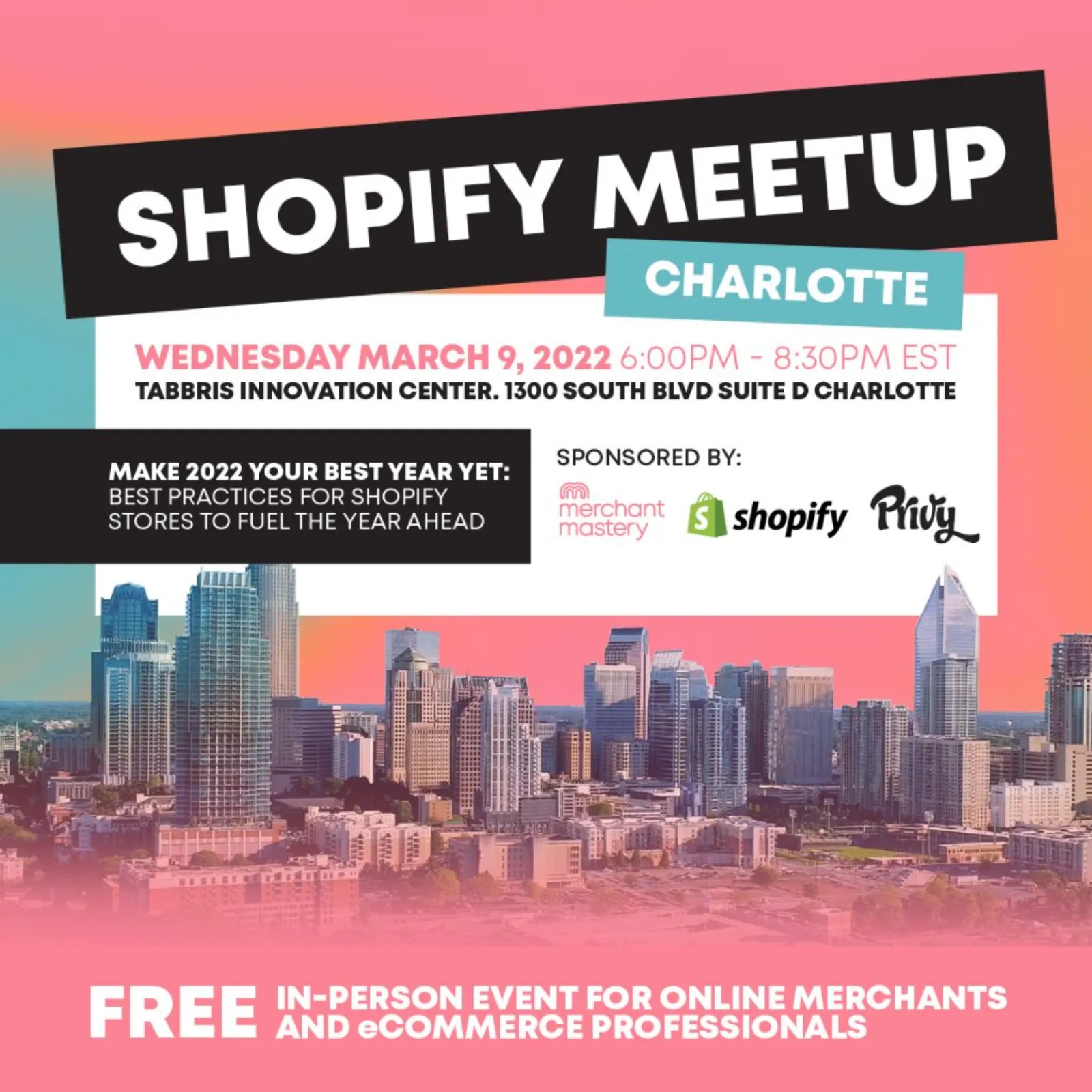 Shopify Meetup In Charlotte, NC