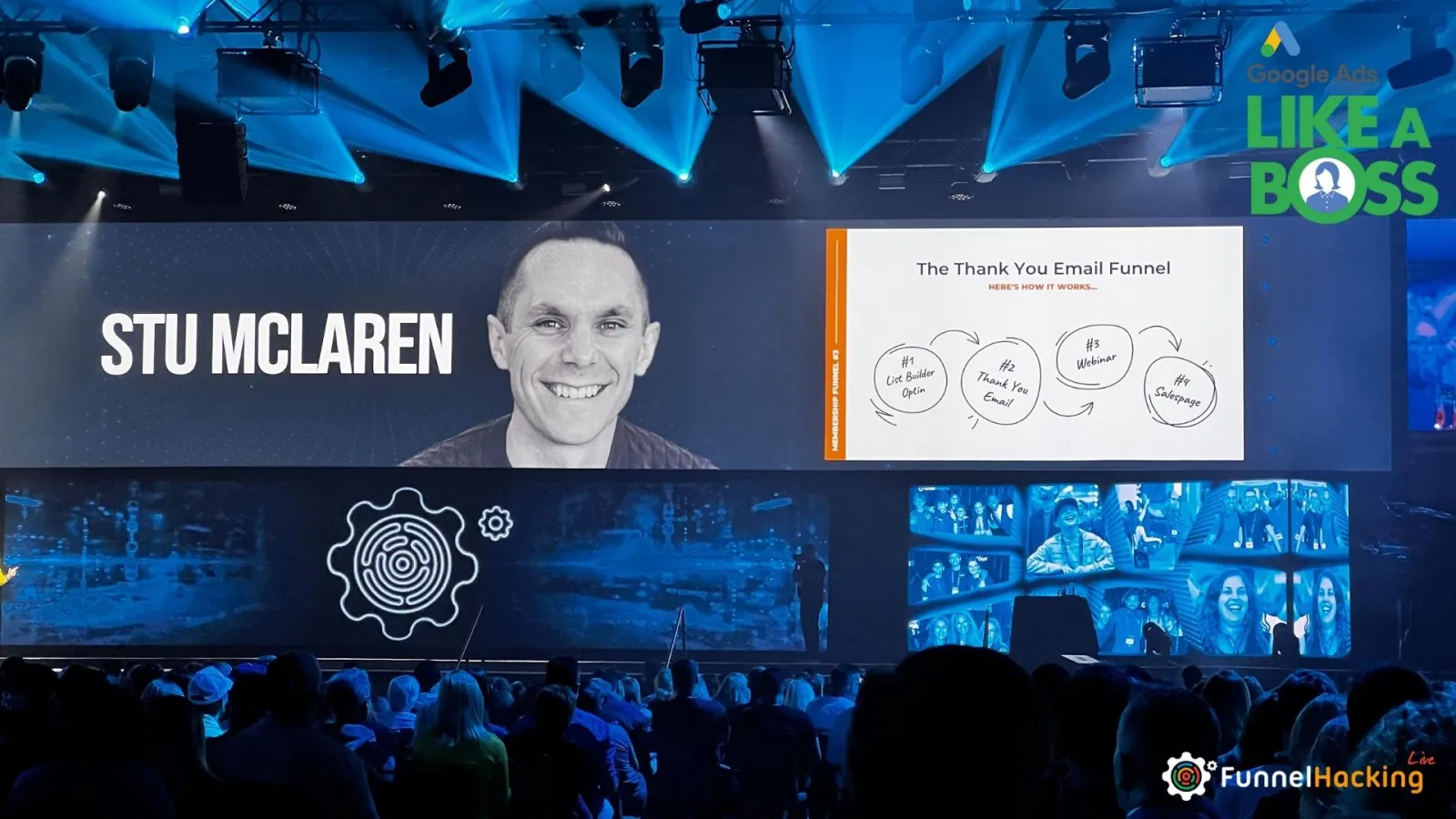 Stu McLaren At Funnel Hacking Live 2022