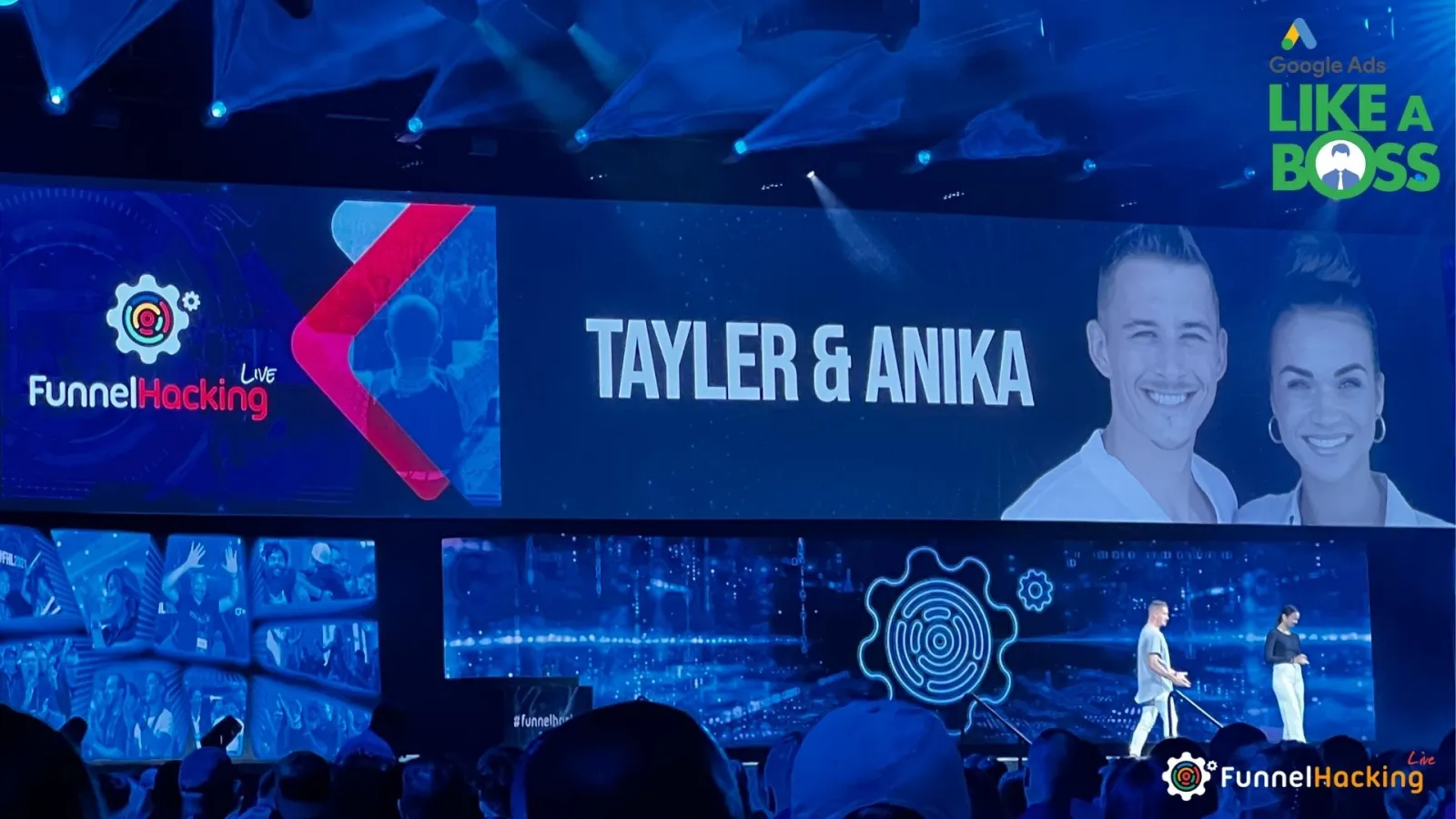 Tayler And Anika Schweigert At Funnel Hacking Live 2022