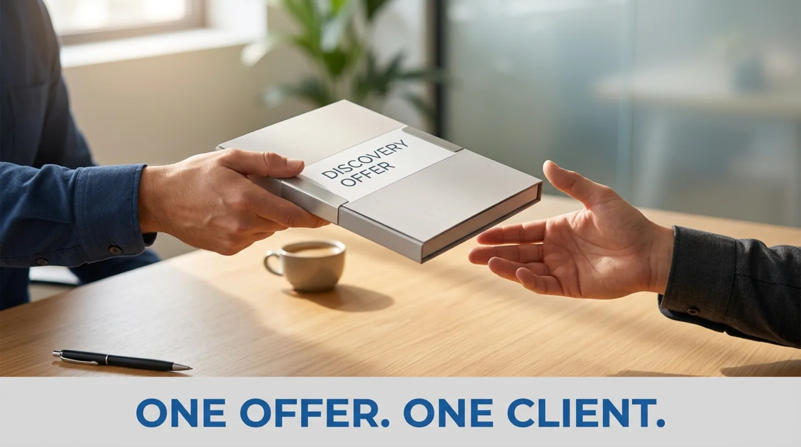 The “Discovery Offer” Strategy: Turn Strangers Into Clients in One Step