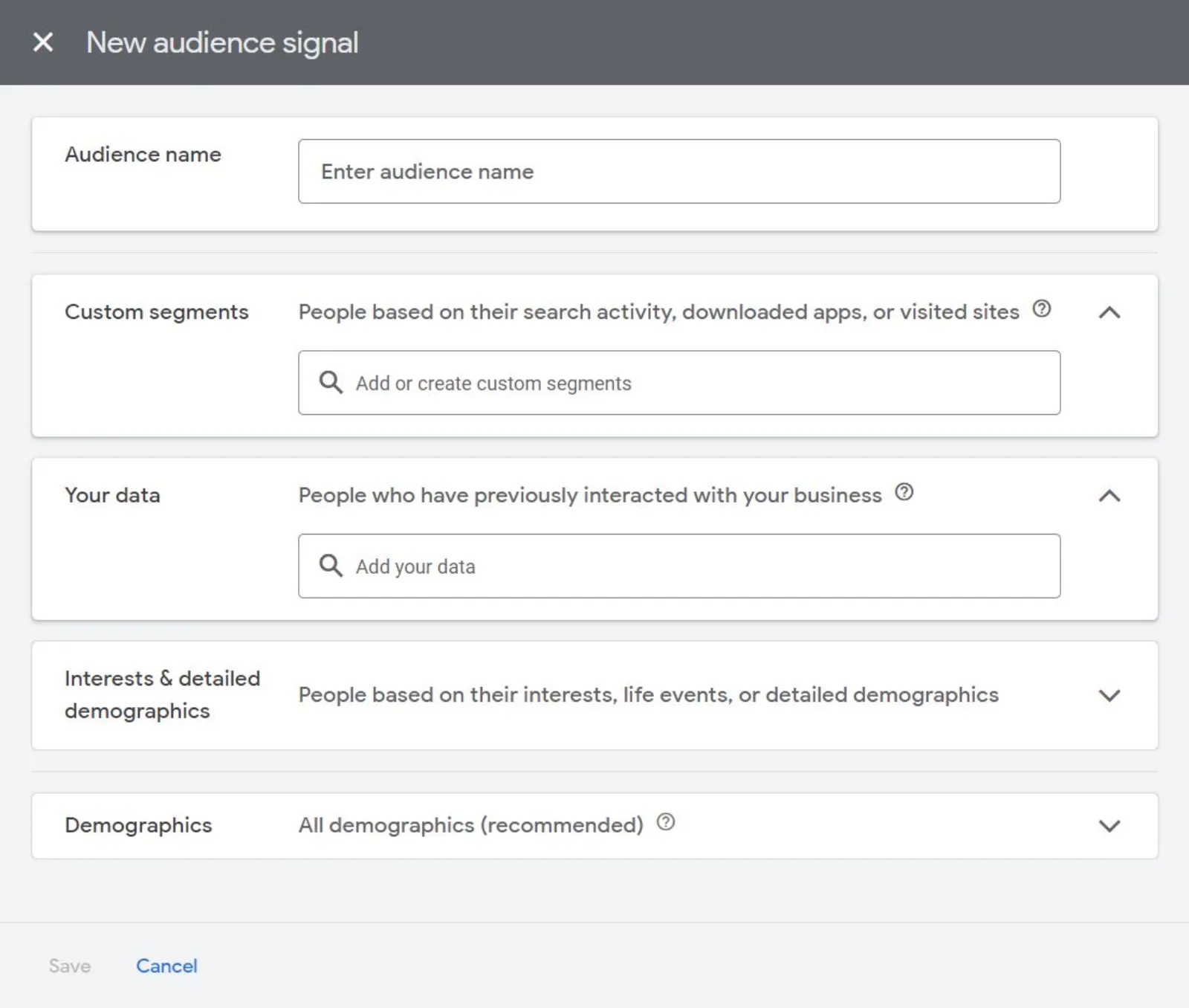 Audience Targeting