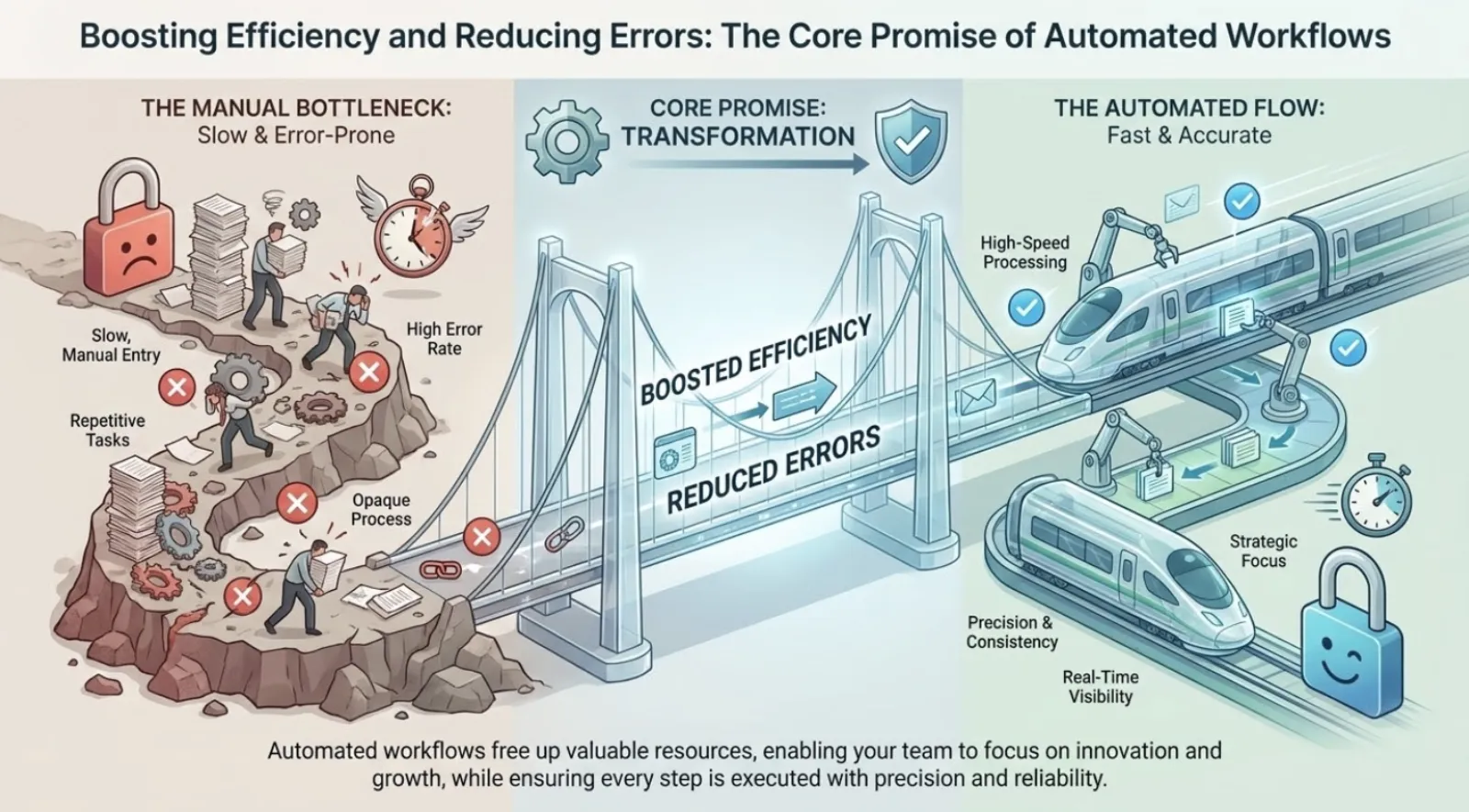 Boosting Efficiency and Reducing Errors