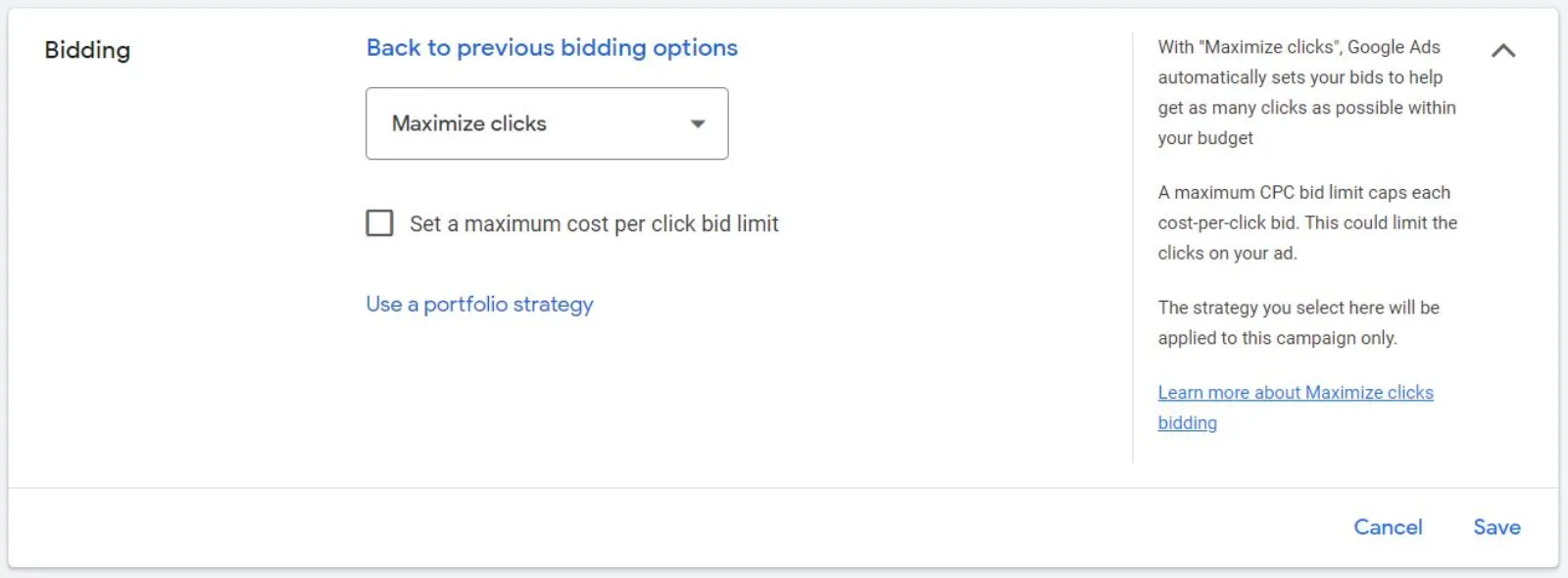 Max Clicks