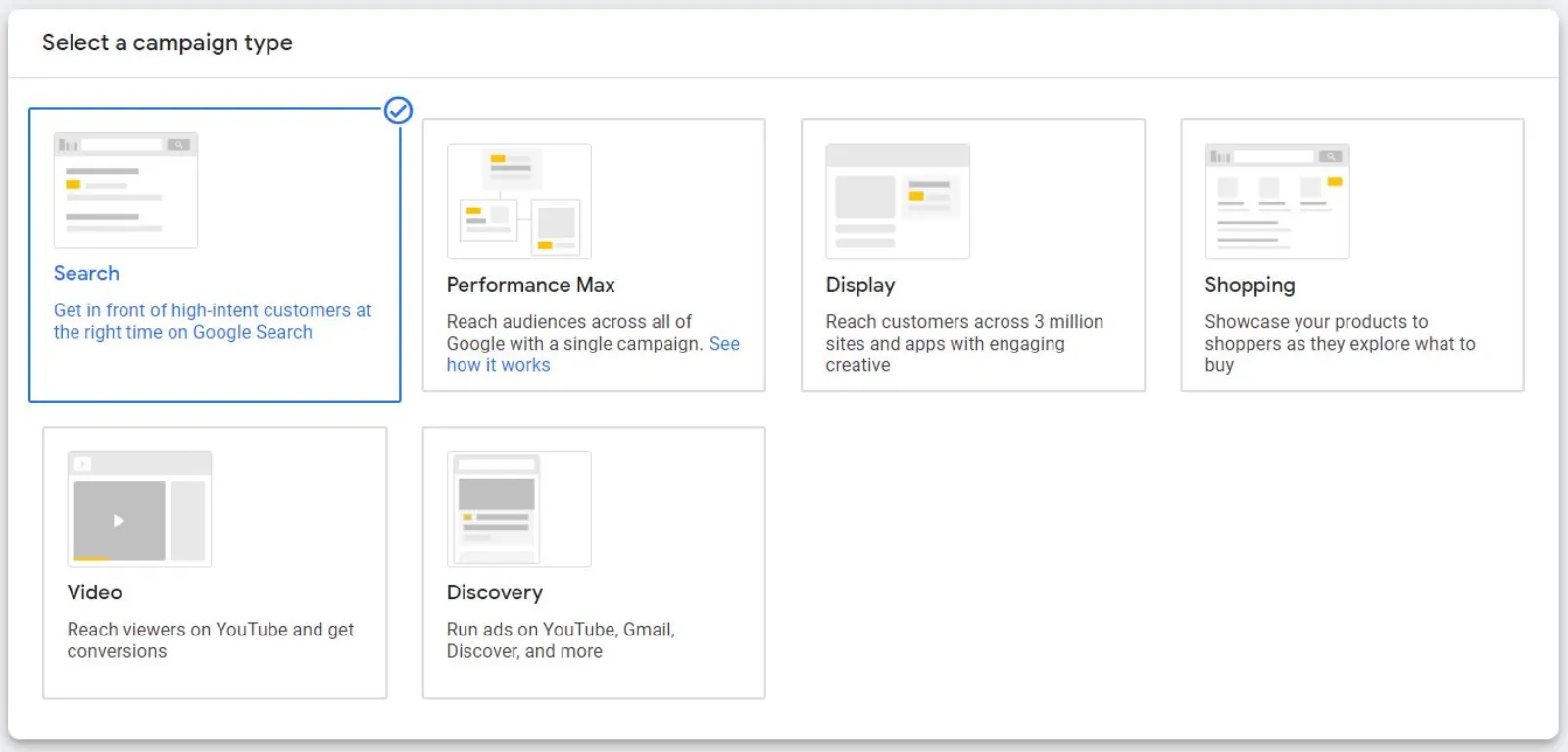 Search Network Campaigns
