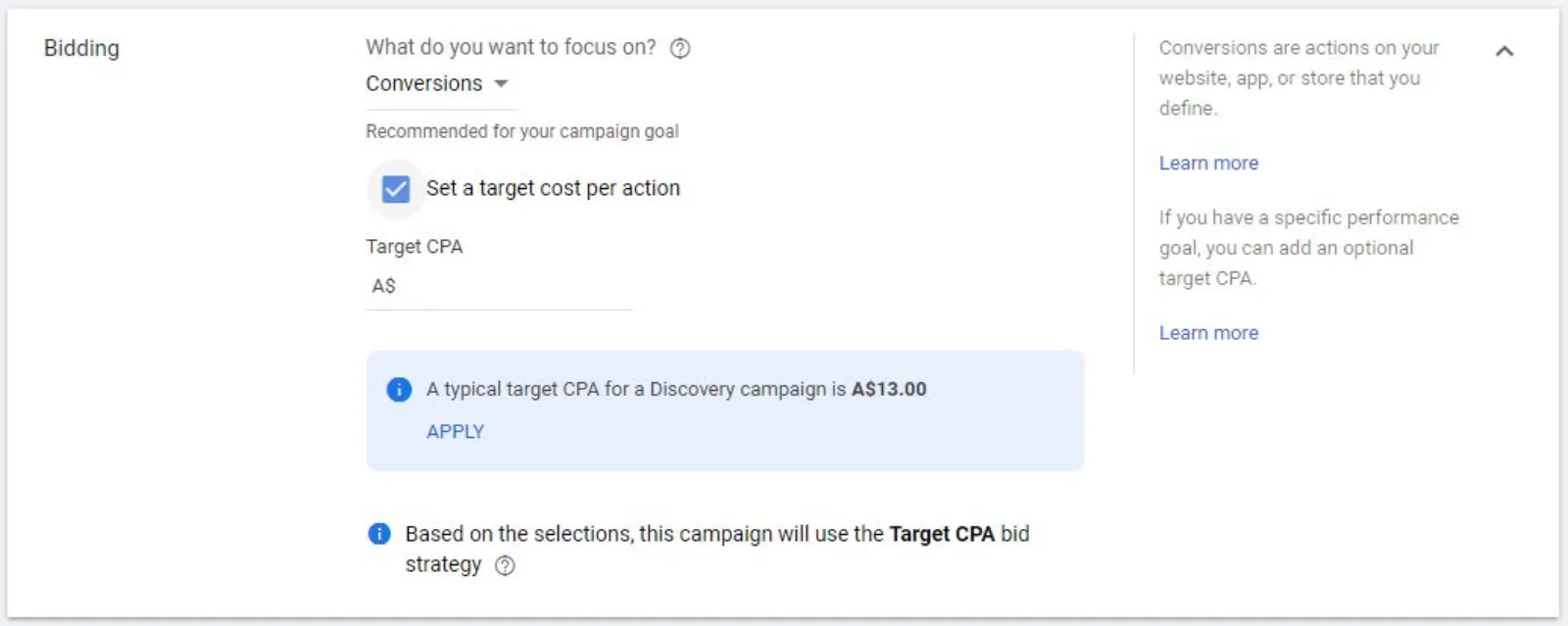 Wrong Bidding Strategy