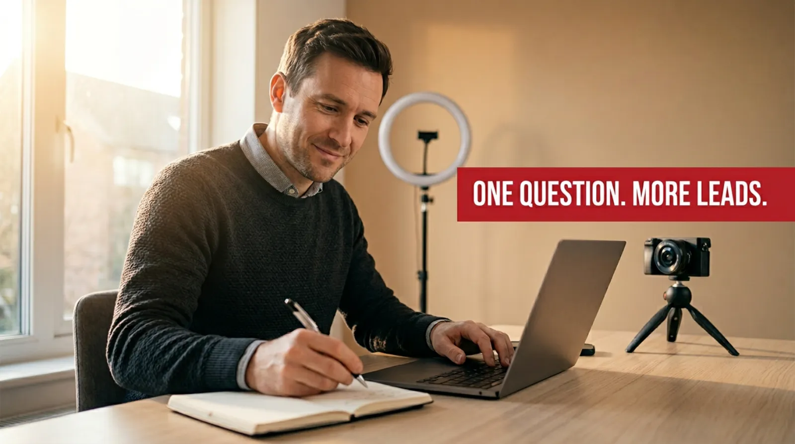 You Don’t Need 100K Subscribers to Get Leads From YouTube. You Need to Answer One Question
