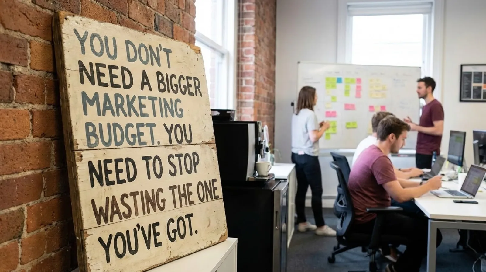 You Don’t Need a Bigger Marketing Budget. You Need to Stop Wasting the One You’ve Got