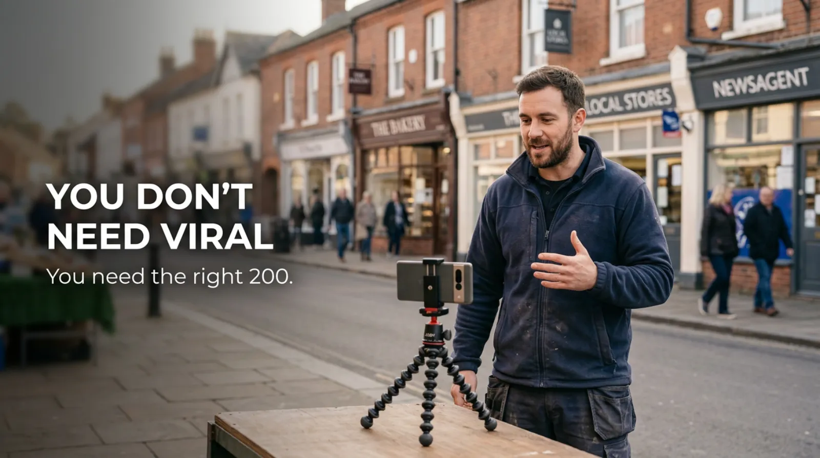 You Don’t Need to Go Viral. You Need 200 of the Right People to Watch