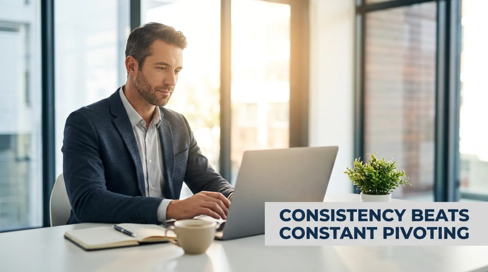 Your Competitors Aren’t Better at Marketing. They Just Stopped Changing Their Mind Every 6 Weeks