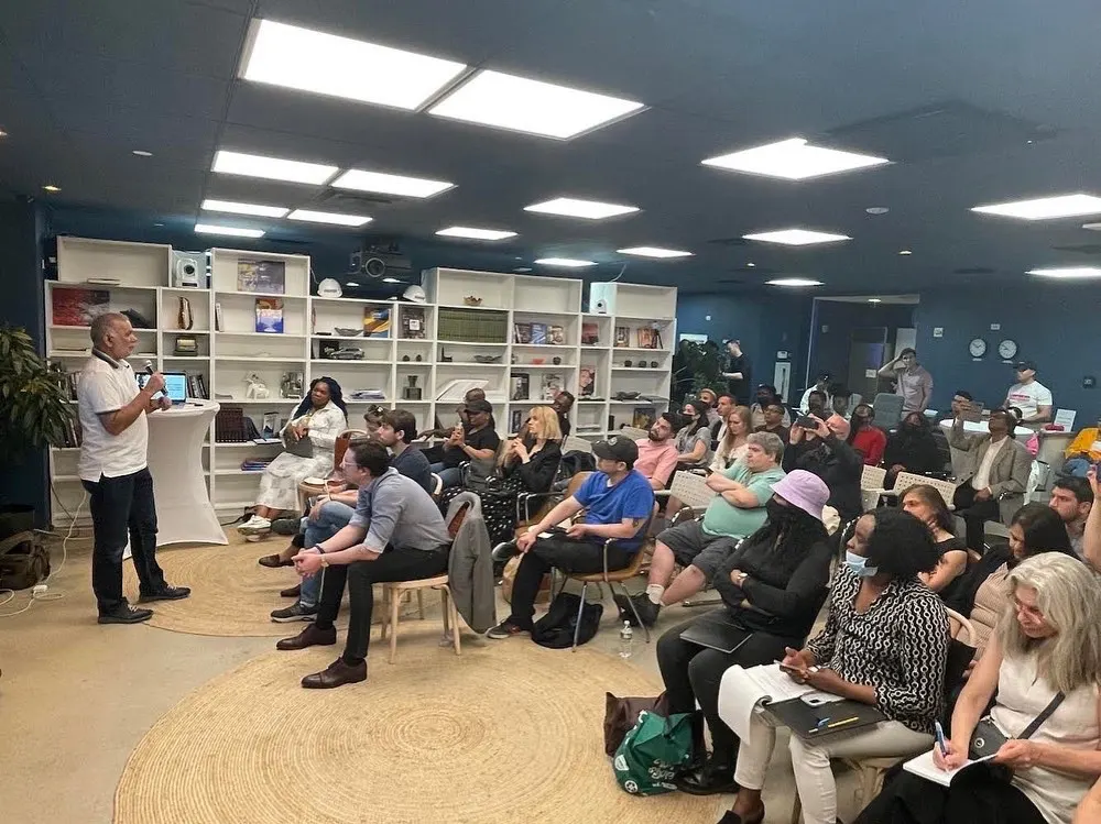 Presenting at a Shopify meetup in New York