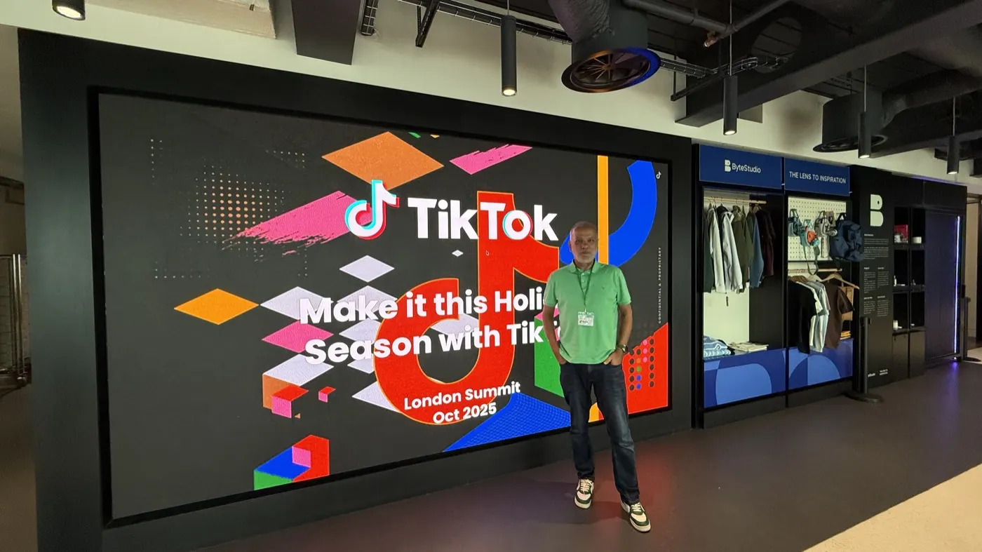 Uzair at TikTok HQ, London