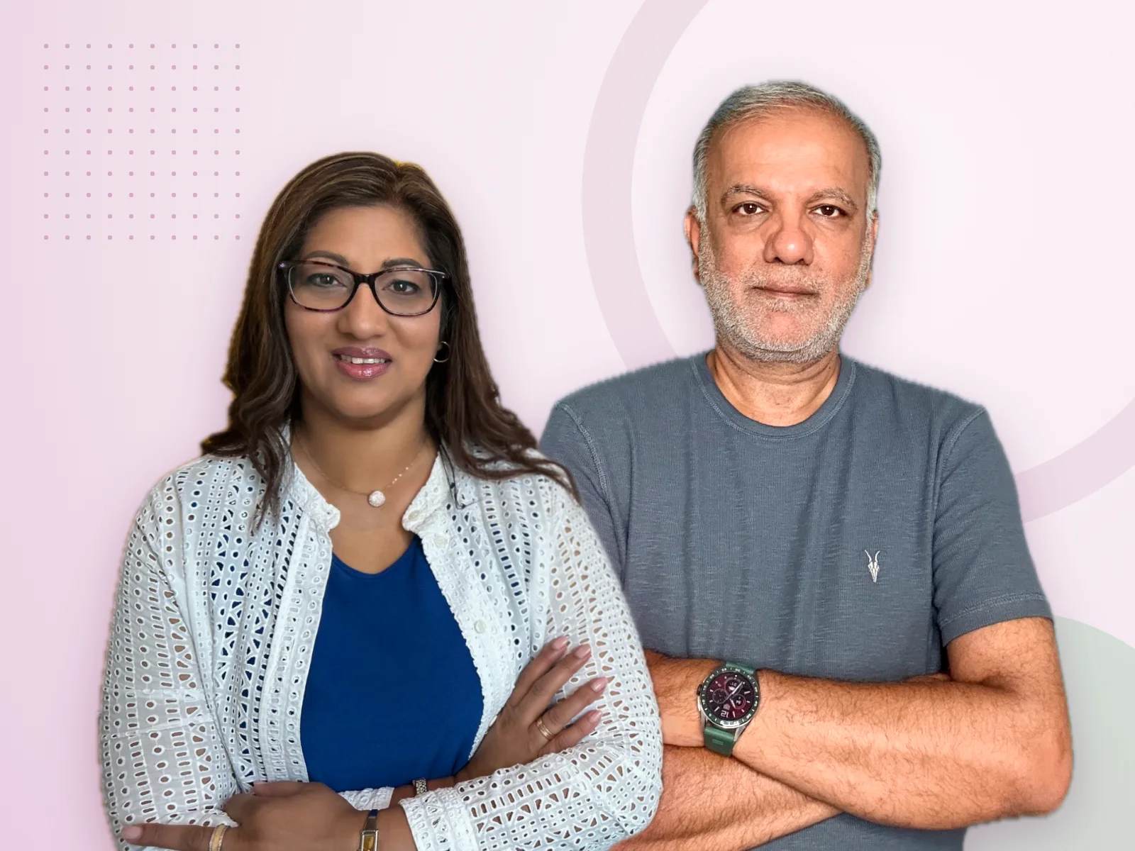 Farzana and Uzair Kharawala, co-founders of SF Digital Studios