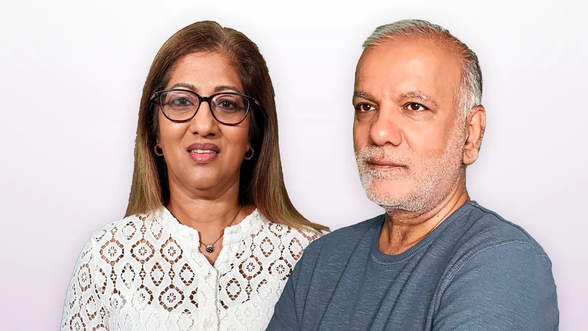Uzair and Farzana Kharawala