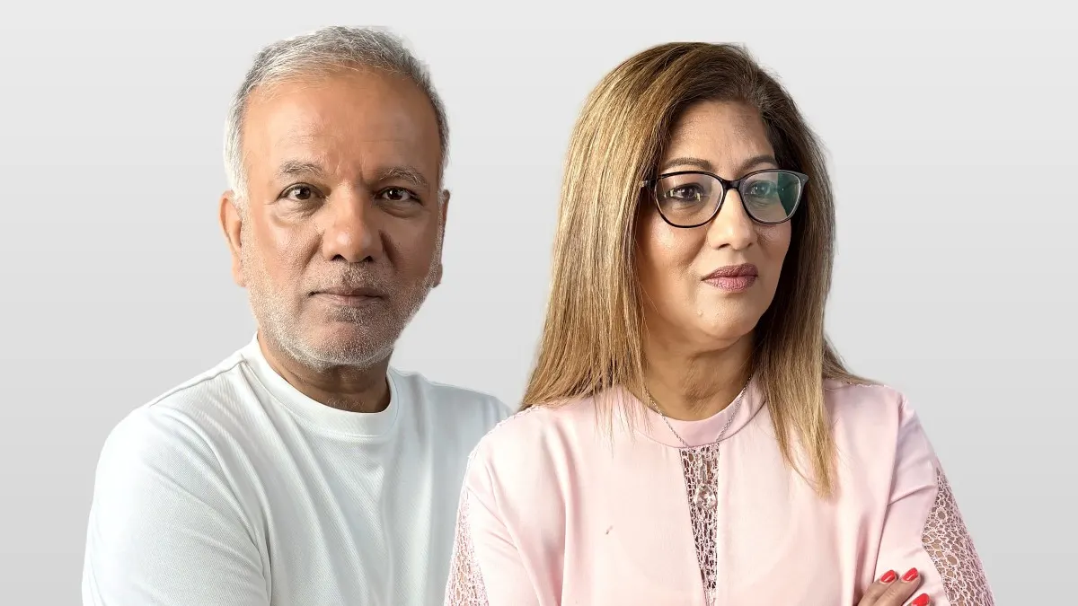 Uzair and Farzana, founders of SF Digital Studios