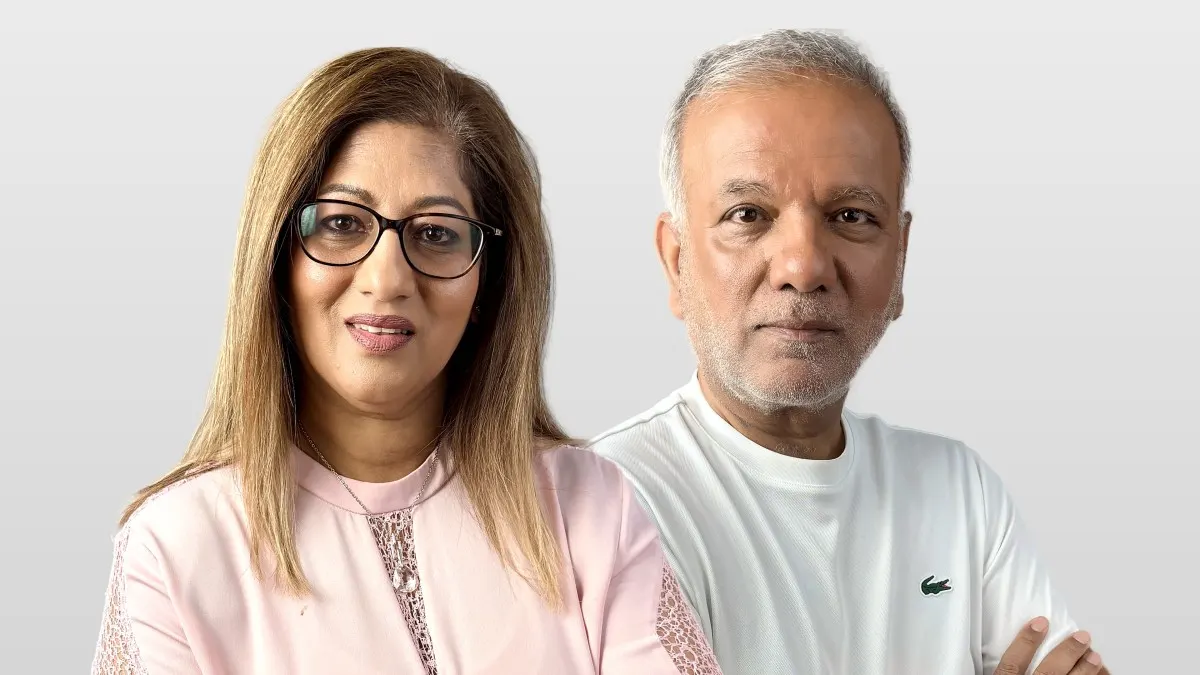 Uzair and Farzana, founders of SF Digital Studios